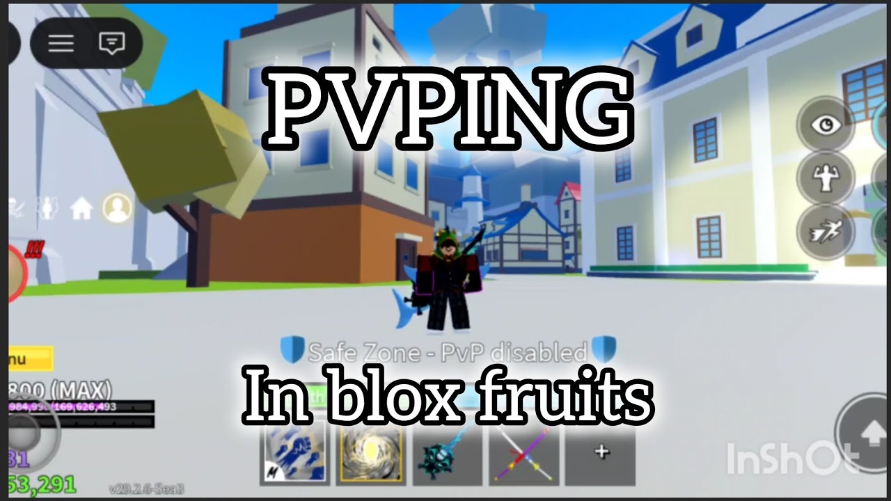 Chilling and pvping in blox fruits 🔥😁 #viral #bloxfruits 