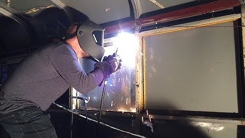 Episode 5 - Prepping Floors for Paint and Welding in Window Supports