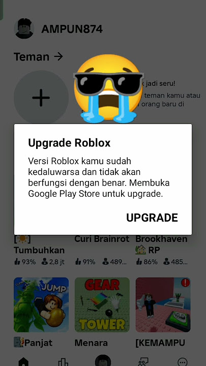 update mulu baru aja update
