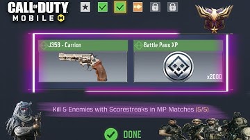 COD MOBILE KILL 5 ENEMIES WITH SCORESTREAKS IN MP MATCHES / A5HU GAMING