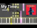 My Time - OMORI OST (Piano Tutorial)