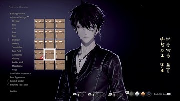 Code Vein Character Creation