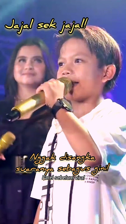Underrated at first! What can a child do!? Ojo Dibandingke_Farel Prayoga feat Filla Talia #viral