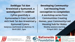 Workshop 1: Developing Community-Led Housing from conception to completion