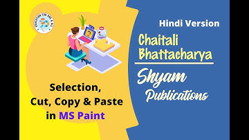 Selection, Cut, Copy, and Paste in MS Paint