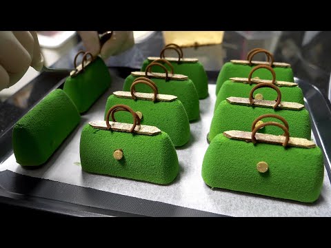 Úžasný proces výroby kabelkového dortu - korejské pouliční jídlo