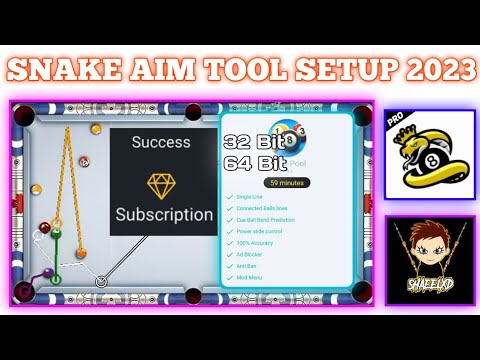 Free 8 Ball Pool snake tool Aim Tool101 new update snake Aim