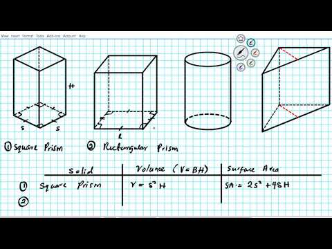 How to find Area of Prisms Geometry mathgotserved teachers pay kuta homework help rectangular tria