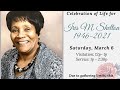 Celebration of Life - Sister Iris Shelton