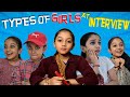 Types of Girls at interview😂😂 | Funny series | Minshasworld