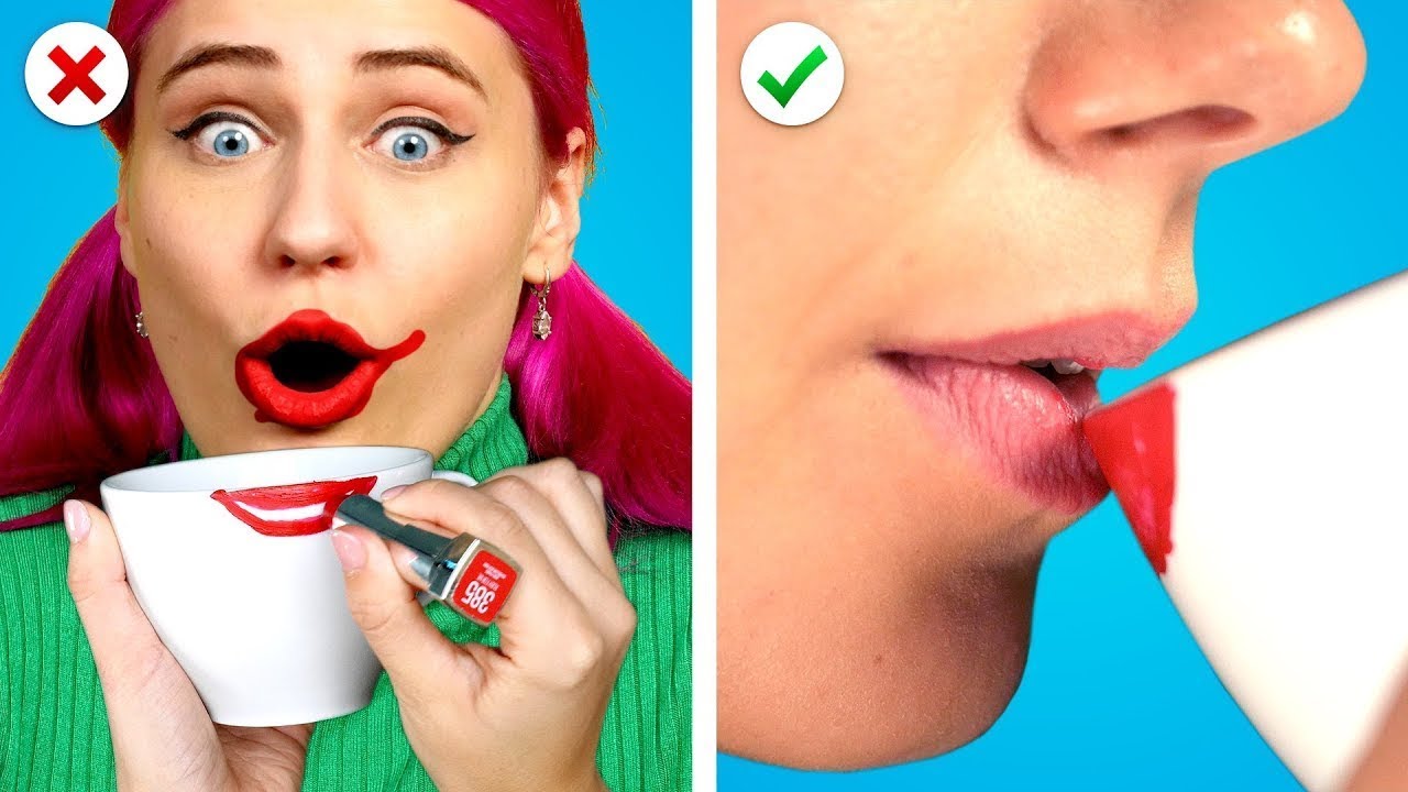 RAINHA DA BELEZA!! 10 HACKS DE BELEZA FÁCEIS E ÚTEIS E IDEIAS FEMININAS DIY