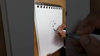 Drawing | Snoopy | Peanuts | COMIC | #short #vankarts
