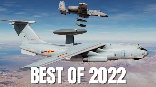 Best of 2022 MEGA Crash Compilation Feat. IL-2 Sturmovik, DCS & Flying Circus