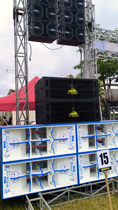 penampakan box terbarunya wag audio di acara horegta #1