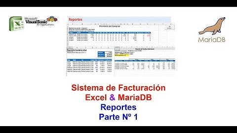 Sistema de Facturación Excel & MariaDB Nº 10