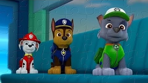 PAW PATROL | puzzle game | kids game