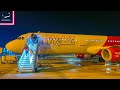 4k tr  night flight adventure with wizzair to athens   airbus a321ceo  larnaca to athens