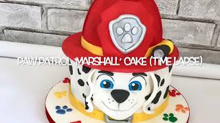 Paw Patrol ‘Marshall’ (time lapse) cake
