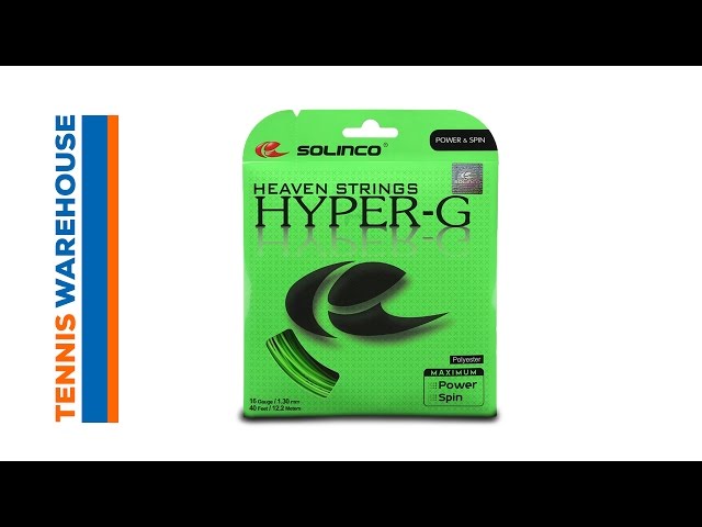 Solinco Hyper-G String Review 