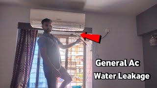 O General ac water leakage
