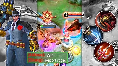 HOW TO DEAL AGAINST AGGRESSIVE 500 STACK BUFF ALDOUS?! | ROGER NEW SEASON RANK GAMEPLAY - MLBB