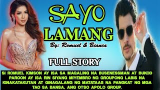 APOLO STORY / BY; ROMMEL & BIANCA / SUPER GANDA PO NITO /LOVE STORY AND ACTION