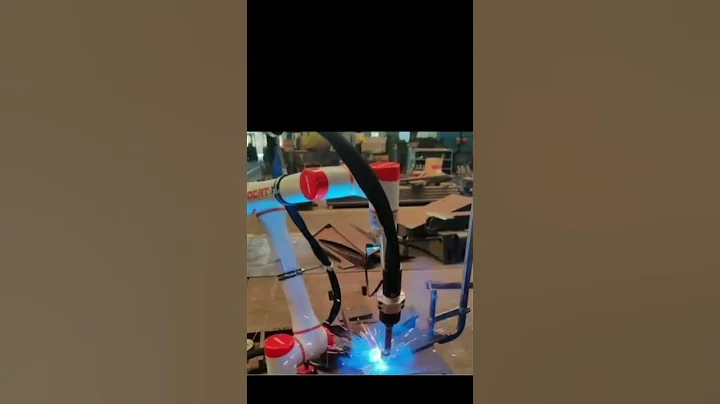 360° welding without blind spots. Industrial collaborative welding robot. #cobot