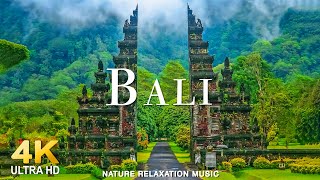 FLYING OVER BALI (4K UHD) Amazing Beautiful Nature Scenery with Relaxing Music | 4K LIVE ULTRA HD