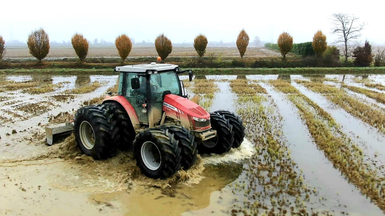 ⁣Massey Ferguson 5712 SL | Rotolama RSN | RISO ZACCARIA