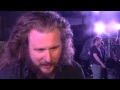 Matthew Santoro speaks with Jim James at Global Citizen 2015 Earth Day