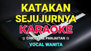 Katakan Sejujurnya  Karaokehd  Christine Panjaitan  Vocal Wanita