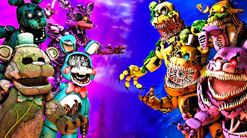 [SFM FNaF] Top 5 FNaF Twisted vs Fight Animations