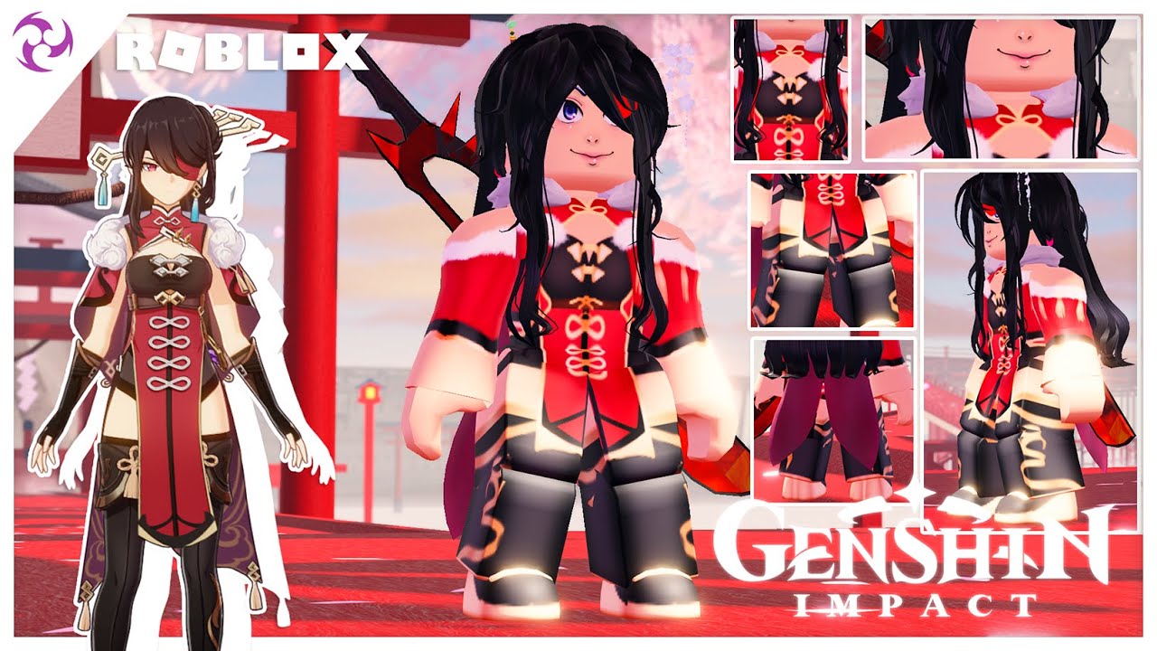 Roblox Beidou Cosplay: Genshin Impact Cosplay - YouTube