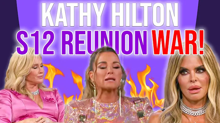 Kathy Hilton S12 Reunion War! #rhobh #bravotv #kat...