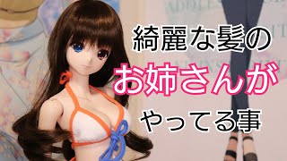 【BJD】ウィッグを綺麗に整える方法を紹介します【スマートドール/SMART DOLL】