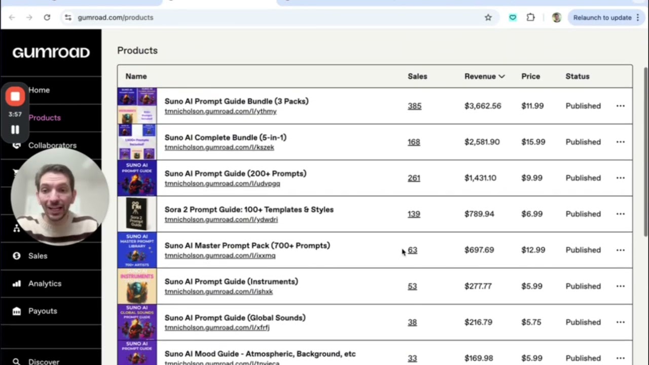I just crossed $10k on Gumroad 🎉