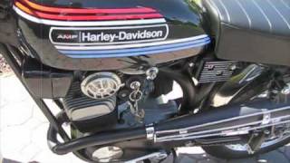 Harley Davidson Aermacchi Z90 Z-90 Restored m4v