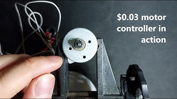 $0.03 motor controller with position control!