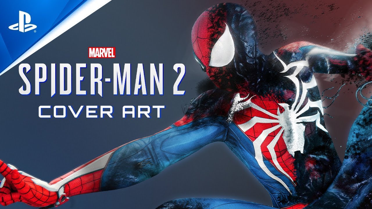 Marvel's Spider-Man 2 - Black Suit Game Cover Concept