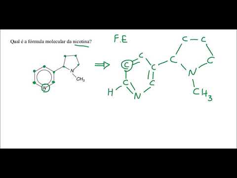 Fórmula Molecular da Nicotina