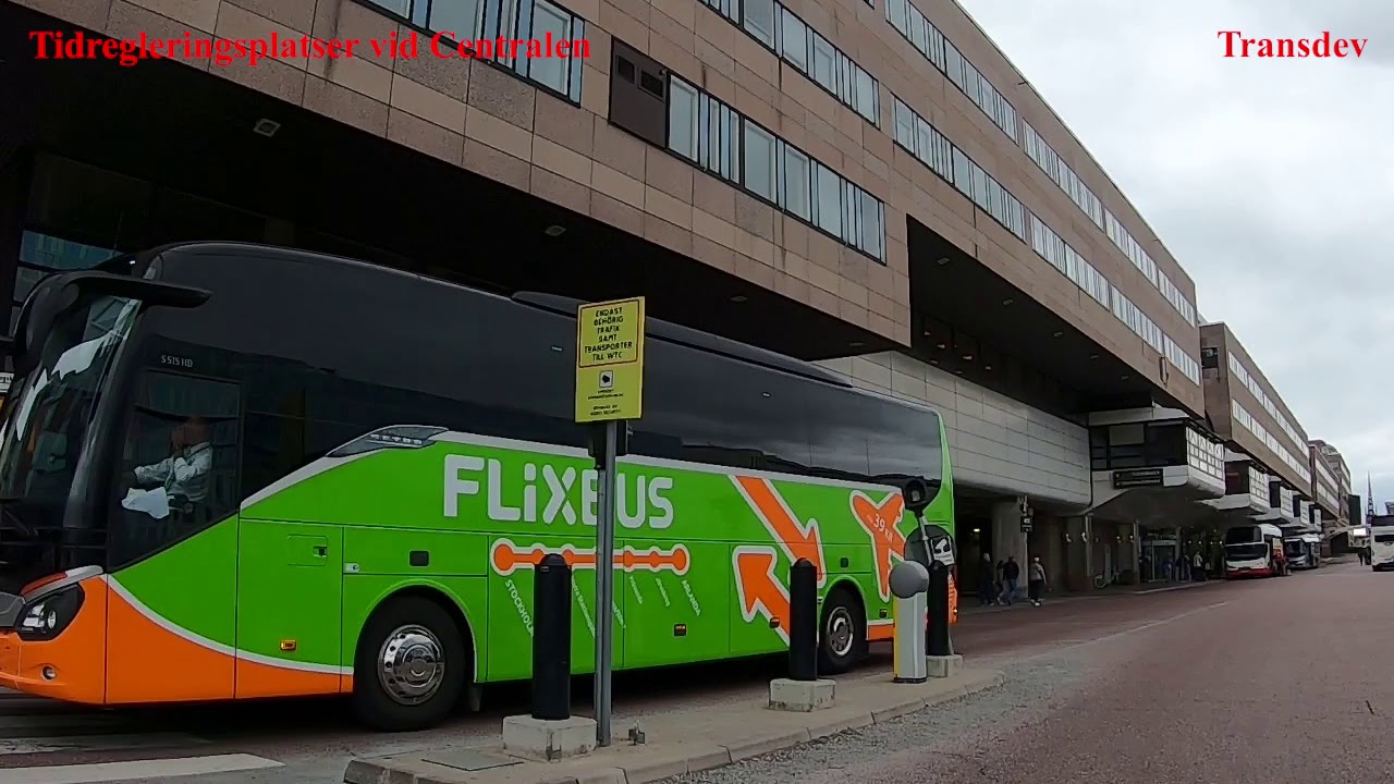 Tidreglering vid Centralen Torsgatan, Kungsbron, Cityterminalen