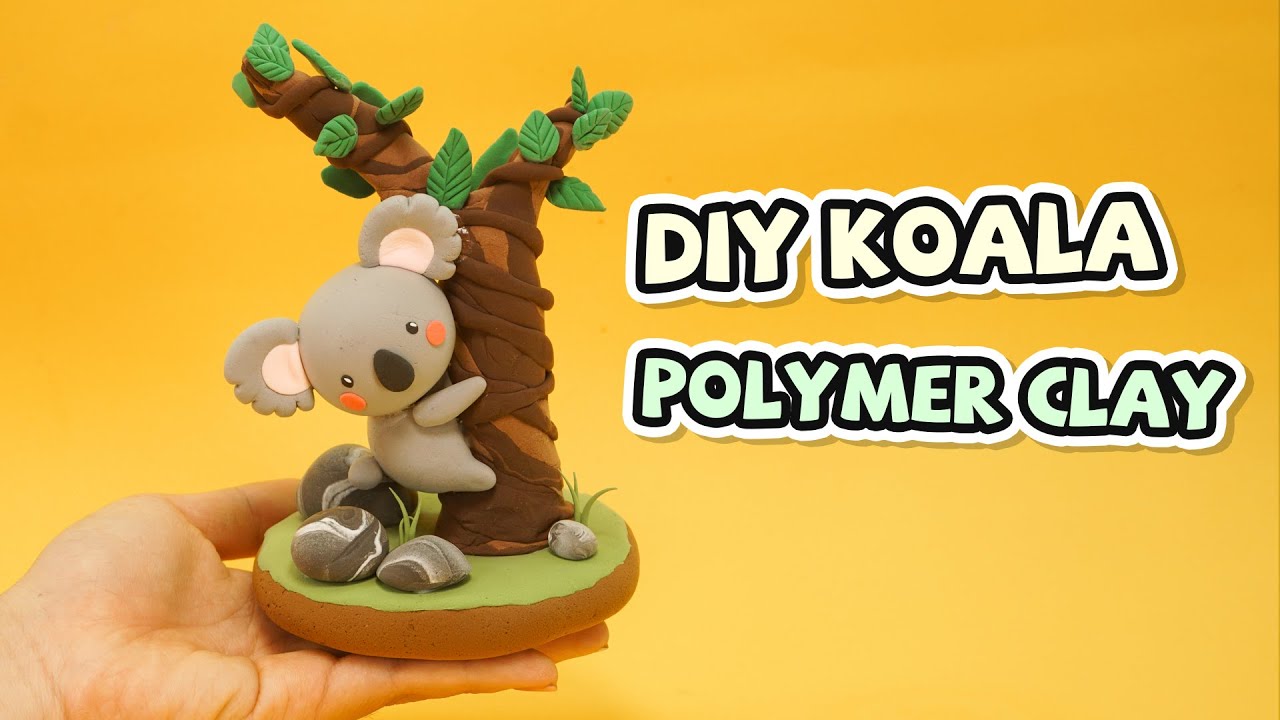 DIY Koala Clay Handi Work YouTube