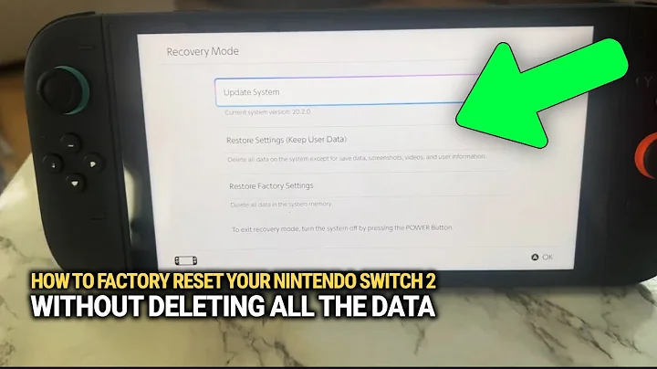 How To Factory Reset Your Nintendo Switch 2 Without Deleting All the Data: Keep Your Saves Safe!
