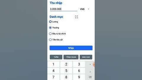 Full source code quản lý thu chi trên android