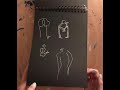 Sketchbook flip through جولة في السكتشبوك
