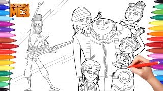 FREE Despicable Me 2 Coloring Pages - Jinxy Kids