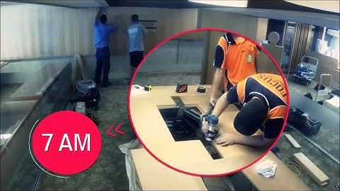 Installing touchscreens at State Library of Queensland