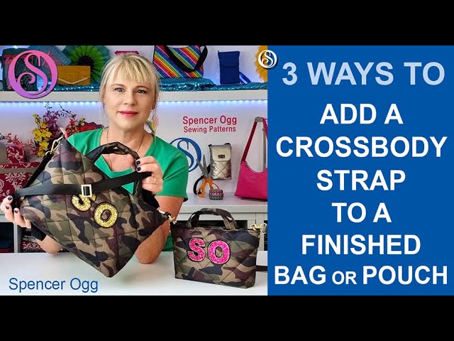 Build Your Bag Crossbody Straps, Custom Bags