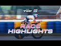 Race highlights  2024 miami t100  mens  womens races 