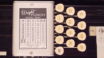 Wright Punch Model 2600
